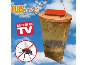 FLIES AWAY hanging trap for flies and insects TV