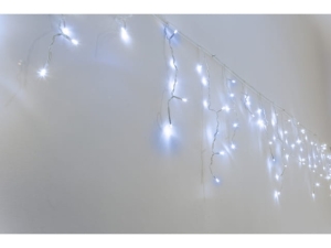 Icicles external 100 LED cool white plus white flash  (MJ8808)