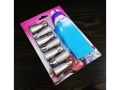Cake Icing Nozzles With Icing Bag - 7 Pcs/Set (MB-12486)