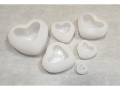 Silicone moulds - Hearts; 6pcs  (EBB1920)