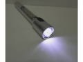 Flashlight 7 Led + 24 Led aluminum with magnet (MJ1043)