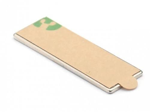 Self Adhesive Neodymium Magnet -  30x10x1 mm; 300 gms; 720 pcs/box  packing (EGD502)