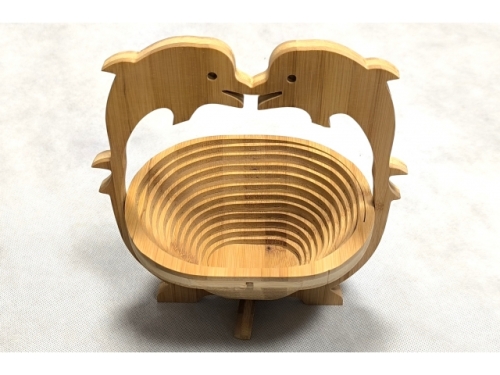 Folding dolphin basket (MB-5839)
