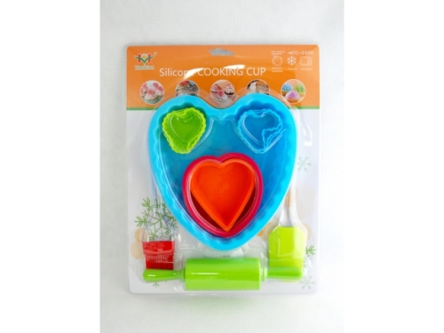 Silicone baking set 12 pcs HIT gift  (PND-5313)