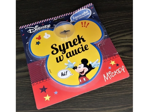 Mickey Mouse Window Hanger - Synek w aucie (5903420710984)