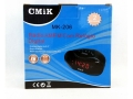 FM clock radio alarm clock with large LCD display (MJ7589)