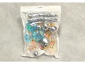 Set of crystal cake decorations 26 pieces (EBB360)
