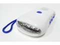 Flashlight with radio charged by solar panel 6 LED (MJ1619)