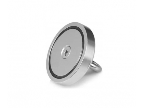 Neodymium Eyelet Magnets - 75mm; Dia:75mm ,Capacity Max: 290KG (EGD504)