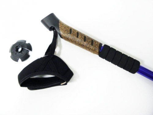 Hiking stick with cork handle Slim (ESF657)
