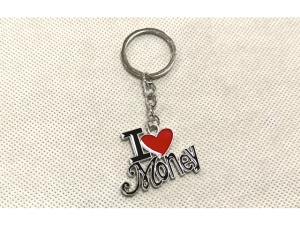 I Love Money Keychain - 12Pcs/Card  (EKC545)
