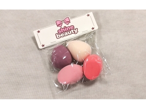 Makeup Sponge - 5mm; 4Pcs/Packaging.  (EHW1208)