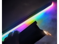 LED Sword - Length 80cm; with water mist, seven-color lights;  (ECG923)
