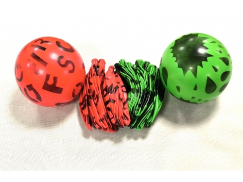 Beachball - 30Gms; 15cm; Mixed Colors/Styles  (ECG56)