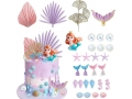 Cake Topper Mermaid Set - 32pcs/set  (EBB364)