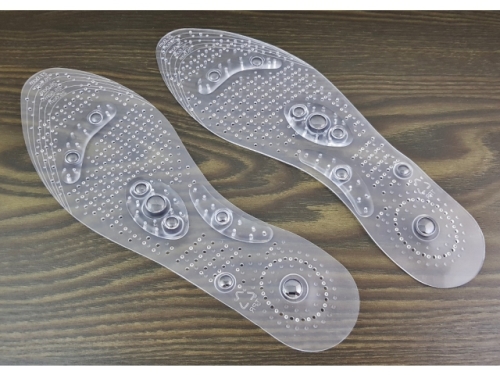 Shoe Insole - Magnetic Lucency Insole; Transparent; Men's Size 41-46 (EHO1792)
