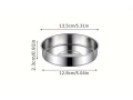 Travel Cook & Serve Set - 6Pcs/Set; 12cm pot+14cm pot+15cm pan+13cm plate+7cm cup+8cm cup; 304SS (ETB948)