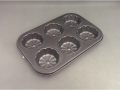 Muffin baking mold for 6 pcs.(MJ847)