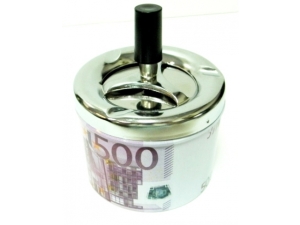 EURO rotary lockable ashtray (MJ4404)
