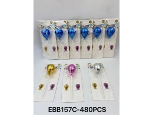 Cake Topper - Balloon; Single Card Packing (EBB157)