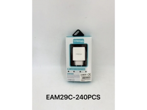 Dual Port Adapter - Type C to USB; 2pin 4A; ; 25*43*84mm; Single colour box packing;  (EAM29)