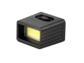 LED Torch for 9V Battery - 24mm*25.6mm*17mm; ABS material; COB light，with two modes; single opp packing (ELT967)