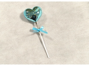 Cake Topper - DIY Heart; Plastic; 13*4.3 Cms  (EBB357)