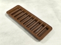 Brownie Bar Mould - Silicone; 10 in 1; 50 Gms; 26*9Cms (EBB33)