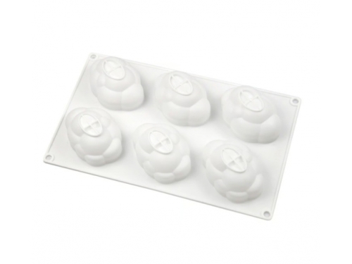 Mini Cake Silicone Mould - Fluffy Cloud Pastry; 29*17*4.2Cms (EBB1351)