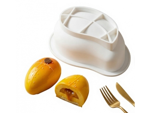 Mini Cake Silicone Mould - Mango; 12*9*5.5Cms  (EBB1350)