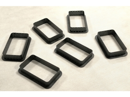 6pc Nylon Tart Mold, Rectangle, 110*70*20mm  (EBB2009)