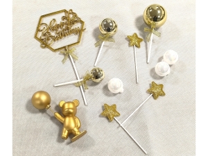 Cake Topper Bear Set  (EBB370)