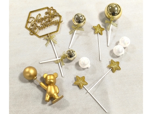 Cake Topper Bear Set  (EBB370)