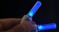 Glowing valve covers blue 2 pcs   (PND-9800)