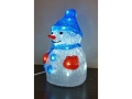 Christmas decoration, LED Acrylic Snowman, middle  MJ8956