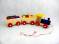 Wooden Toy Train with blocks  (MJ3859, ECG1117S)