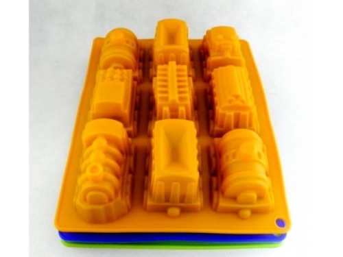 Silicone mold train 28,5x21cm   SM002