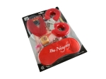 Handcuffs, Eye masks, Dice & 2 feathers Set  (EAD202)