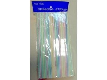 Straws for drinks tube 100 pcs   PND-6906