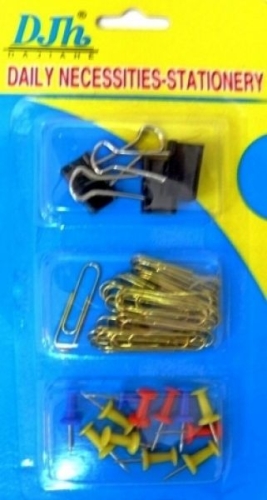 Office set - paper clips, pins, clips   MJ1253
