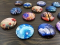 Fridge Magnets - Glass Scenery & star sky design (EDC255P)
