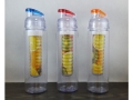 Water bottle with insert for fruit or ice   MB-10236