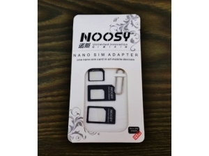 Sim Card Holder - 4Pcs Set; 50Pcs / Opp Packing (EAM1803P)