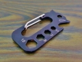 Multitool steel carabiner 7cm EDC      ZJ18092607