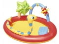 Swimming pool dormer 192x150x88 with a fountain SM-315