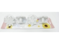 Molded cookie cutters snowflakes 4 pcs KQ0457