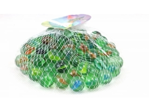 Marbles - Transparent Colors; 400 Gms in Net Bag (MJ2480, EDC00606S)