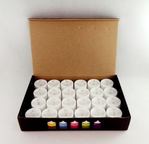LED tealight candle 3,5x3,5cm   (MJ7142)