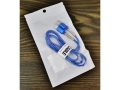 Charger Cable - Type C/1M With Aluminium Reinforcements Zipper  (EAM243P / MB-13684)