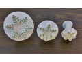 Cookies/Fondant Plunger Cutter Punch Set - Snowflakes 708# - 3Pcs/Set (EBB279)